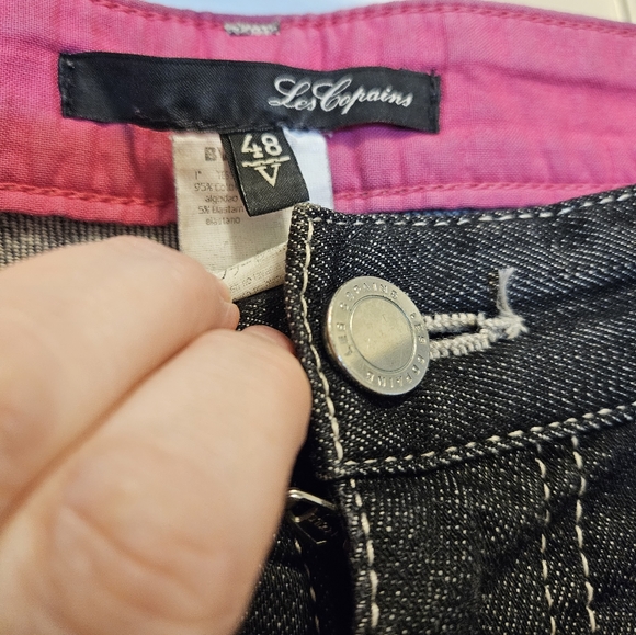 Les Copains dark wash jeans - Picture 2 of 6